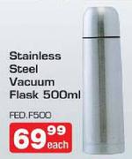 Stainless Steel Vacuum Flask 500ml-Each