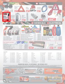 Autozone : Spectacular Spring Specials (24 Sep - 6 Oct 2013), page 4