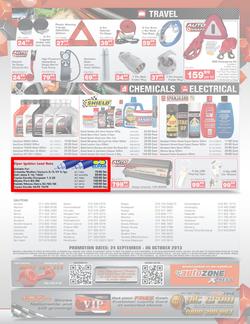 Autozone : Spectacular Spring Specials (24 Sep - 6 Oct 2013), page 4