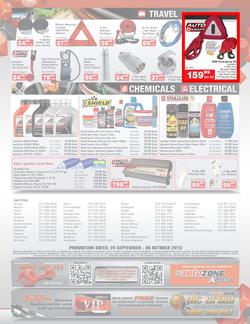 Autozone : Spectacular Spring Specials (24 Sep - 6 Oct 2013), page 4