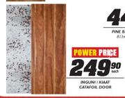 Inguni / Kiaat Catafoil Door-Each