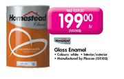 Homestead Classic Gloss White Enamel Paint-5ltr