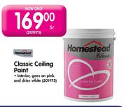 Homestead Classic Ceiling Paint-5ltr