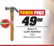 Build It Claw Hammer-500g