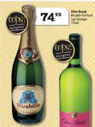 Olive Brook Mirabilis Methode Cap Classique-750ml