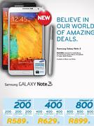 Samsung Galaxy Note 3-On Straight Up 200