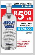 Absolut Vodka-750ml