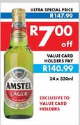Amstel Lager-24x330 ml