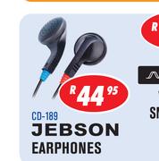 Jebson Earphones (CD-189)-Each