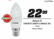 Build It Energy Saver Candle BC Warm White-7Watt