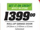 Roll-Up Garage Door-2450mmx2100mmx0.5mm