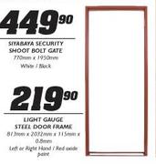 Light Gauge Steel Door Frame-813mmx2032mmx115mmx0.8mm