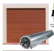 Roll-Up Garage Door-2450mmx2100mmx0.5mm