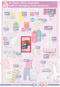 Clicks : You Pay Less, Baby Savings (25 Oct - 10 Nov 2013), page 4