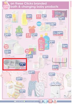 Clicks : You Pay Less, Baby Savings (25 Oct - 10 Nov 2013), page 4