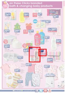 Clicks : You Pay Less, Baby Savings (25 Oct - 10 Nov 2013), page 4