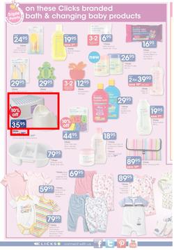 Clicks : You Pay Less, Baby Savings (25 Oct - 10 Nov 2013), page 4