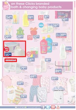 Clicks : You Pay Less, Baby Savings (25 Oct - 10 Nov 2013), page 4
