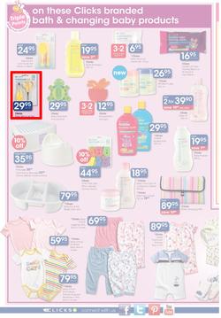 Clicks : You Pay Less, Baby Savings (25 Oct - 10 Nov 2013), page 4