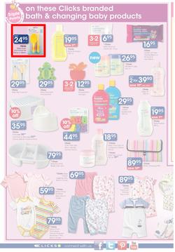 Clicks : You Pay Less, Baby Savings (25 Oct - 10 Nov 2013), page 4