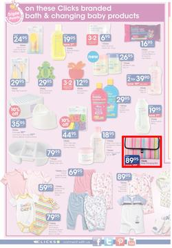 Clicks : You Pay Less, Baby Savings (25 Oct - 10 Nov 2013), page 4