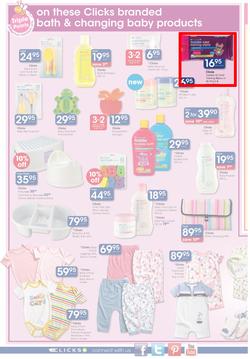 Clicks : You Pay Less, Baby Savings (25 Oct - 10 Nov 2013), page 4