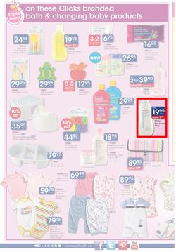 Clicks : You Pay Less, Baby Savings (25 Oct - 10 Nov 2013), page 4