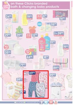 Clicks : You Pay Less, Baby Savings (25 Oct - 10 Nov 2013), page 4