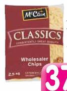 Mccain Wholesaler Chips-4x2.5Kg