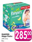 Pampers Mega Pack Box-Each
