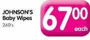 Johnson's Baby Wipes-240's