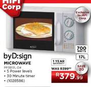 byD:sign Microwave-700W-17Ltr(PF0B17L-D4)