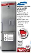 Samsung Fridge/Freezer with Water Dispenser-430Ltr(RL43WCIHI)