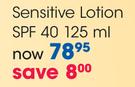 Everysun Family Sensitive Lotion SPF 40-125Ml