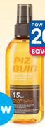 Piz Buin Wet Skin Spray SPF 15-150Ml Each
