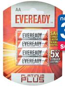 Eveready Platinum 4 Pack AA Batteries-Per Pack