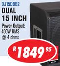 Dixon 15 Inch DJ15DBB2