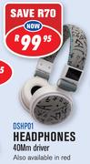 Dixon Headphones 40Mm Driver DSHP01