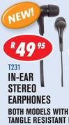 Dixon In-Ear Stereo Earphones T231