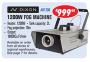 Dixon 1200W Fog Machine AB1200