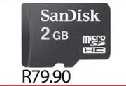 SanDisk 2GB microSDHC