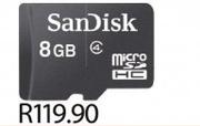 SanDisk 8GB microSDHC