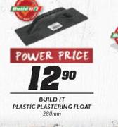 Build It 280mm Plastic Plastering Float