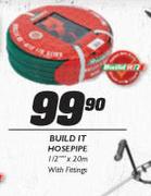Build It Hosepipe-1/2"x20m With Fittings