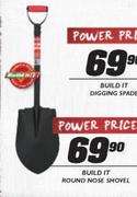 Build It Round Nose Shovel