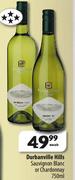 Durbanville Hills Sauvignon Blanc Or Chardonnay 750ML Each
