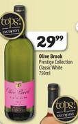 Olive Brook Prestige Collection Classic White-750ml