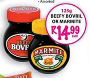 Beefy Bovril or Marmite-125gm Each