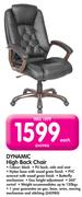 Dynamic High Back Chair