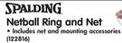 Spalding Netball Ring and Net